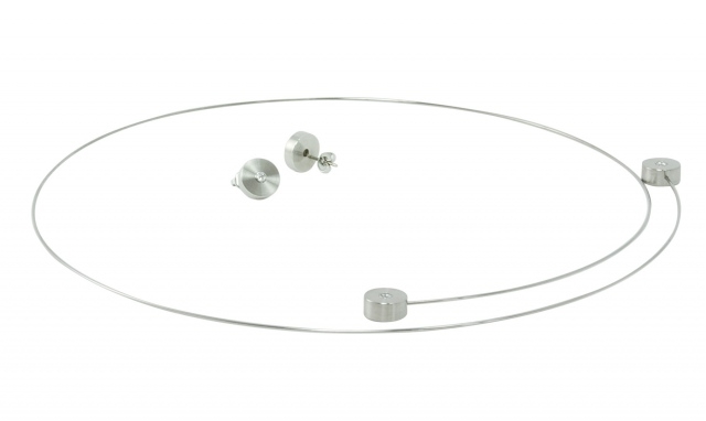 Halsreif H0005, Ohrstecker OH020