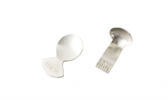 Tea and children spoon
